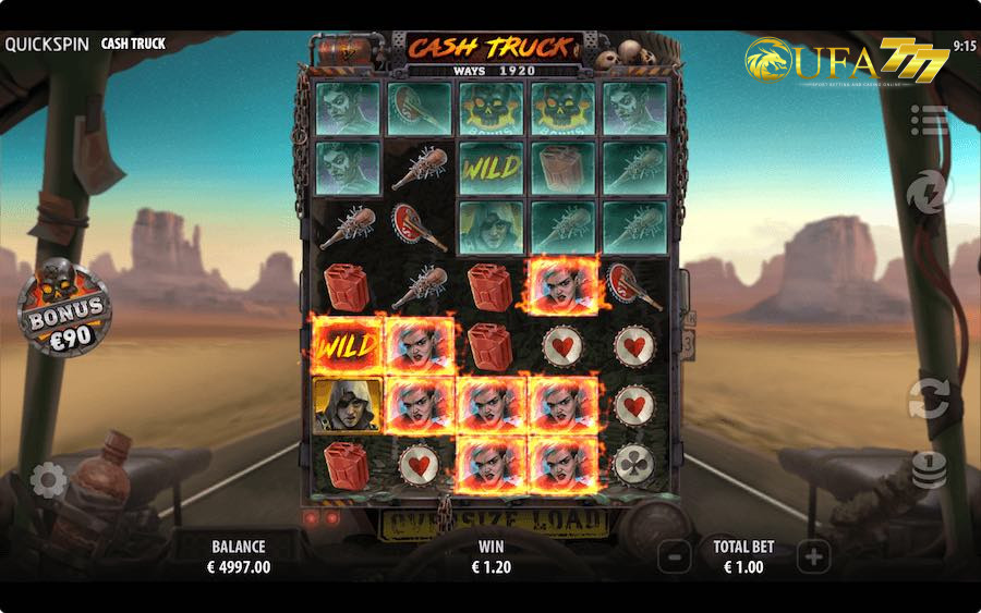 slot demo Cash Truck ค่าย Quick Spin