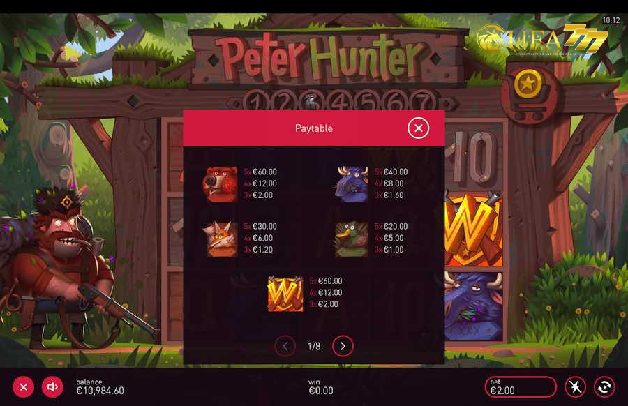 slot demo Peter Hunter ค่าย Yggdrasil Gaming